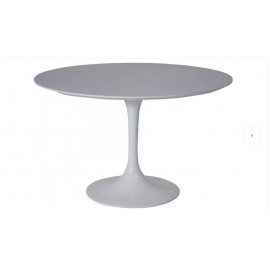 Stół śr 120 cm Biały
