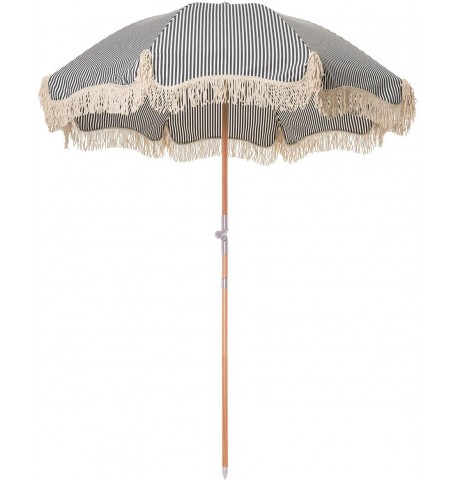 Parasol ogrodowy z frędzlami retro