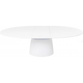 Stół rozkładany 200-250/110 biały lakierowany KARE Benvenuto