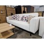 Sofa rozkładana 3 os 238x84x85 odcień bieli  WEST Josephine