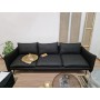 Sofa  3 os czarna 234x67x84 VEN1 Brunskar