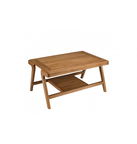 Stolik drewno teak 90x60x46 WEST Lumen