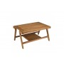 Stolik drewno teak 90x60x46 WEST Lumen