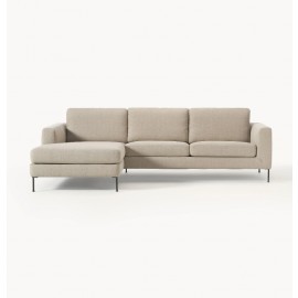 Sofa narożna lewostronna  WEST Cucita (3os.)