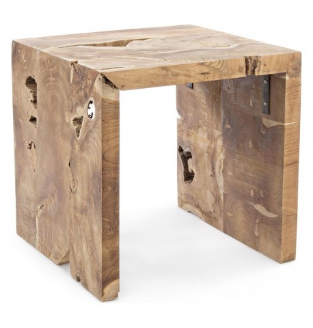Stolik z drewna teak  Bizzotto WEST  Rocio