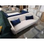 Sofa beżowa aksamitna  180x71x77 Milo Casa Marcello