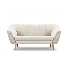 Sofa beżowa aksamitna  180x71x77 Milo Casa Marcello
