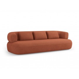 Sofa Windsor & Co ceglany boucle 226x73x90  Aldrin