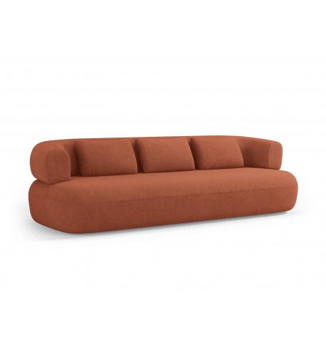 Sofa Windsor & Co ceglany boucle 226x73x90  Aldrin