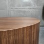 Stolik kawowy Dan 80x30 ciemne drewno