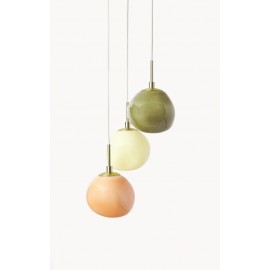 Lampa sufitowa ze szkła opalowego  Josie