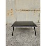 czarny stolik kawowy szklany 65x95x42