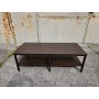 wyprzedażowy stolik kawowy 140x60x46 brązowy fornir