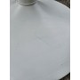 Stół biały wyprzedażowy okrągły 110x73