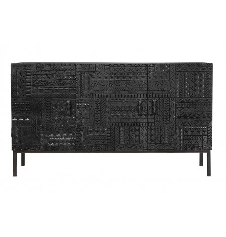 Komoda 150x85x40 drewno mango metal GINER Y COLOMER