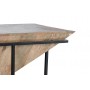 Stolik drewno mango podstawa metal GINER Y COLOMER