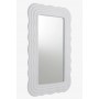 Lustro Jotex 80x50 w falistej ramie z żywicy epoksydowej  HUNTINGTON