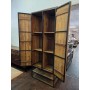 Szafka 202x80x40 drewno mango metal GINER Y COLOMER