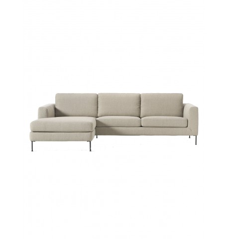 Sofa narożna lewostronna  WEST Cucita (3os.)