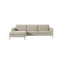 Sofa narożna lewostronna  WEST Cucita (3os.)
