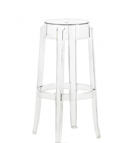 Stołek barowy Kartell - Charles Ghost