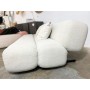 Sofa rozkładana beżowa 203x128x68  Caterpillar