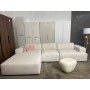 Sofa narożna lewostronna 319x195 beżowa  Melva