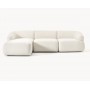 Sofa narożna lewostronna 277x185 beżowa  Sofia