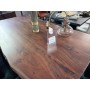 Stół Kare Design blat z drewna akacjowego 180x90