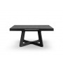 Stół Nodi 130-230/76 czarny rozkładany