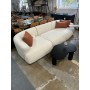 Sofa Sofia  3-os kremowobiała modułowa