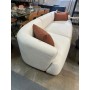 Sofa Sofia  3-os kremowobiała modułowa