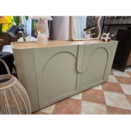 Komoda Jodie jasnobeżowa 160x46x79