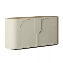 Komoda Jodie jasnobeżowa 160x46x79