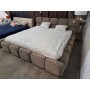 Łóżko 200x200 boucle taupe Teddy Tayla