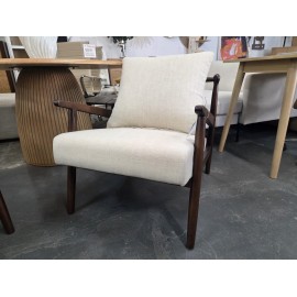 Fotel drewno kauczukowe WEST Mikkel