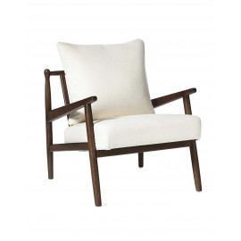 Fotel drewno kauczukowe WEST Mikkel