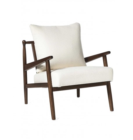 Fotel drewno kauczukowe WEST Mikkel