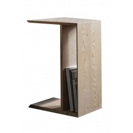 Stolik pomocniczy z drewna dębowego Gallery Direct Milano