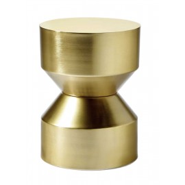 Stolik  45x36 metal powlekany odcienie złota WEST Juliana