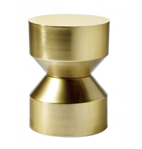 Stolik  45x36 metal powlekany odcienie złota WEST Juliana