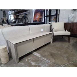 Komoda z marmuru i metalu 145x45x45 West Bruce