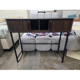 Konsola z drz. przesuwnymi ciemny brąz  Jose