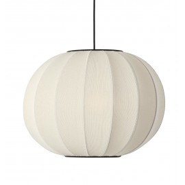 Lampa sufotowa włokno syntetyczne złamana biel  Knit - Wit