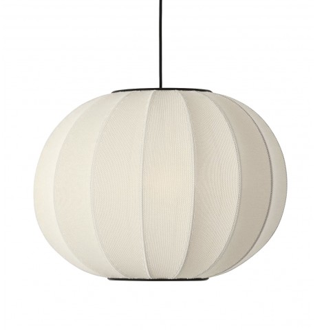 Lampa sufotowa włokno syntetyczne złamana biel  Knit - Wit