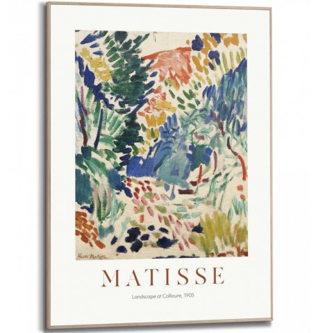 Art.Dekoracyjne drukowany plakat Matisse 50x70 Orange Wallz