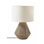 Lampa stołowa z juty beżowy abażur WEST Cecillia