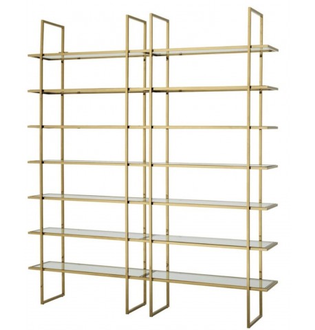 Casa Padrino luksusowa szafka półkowa złota