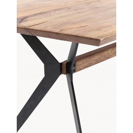 Stół dębowy 220x100cm Kare Design Downtown