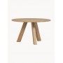 Stół okrągły dębowy 129x75 cm Woood Rhonda